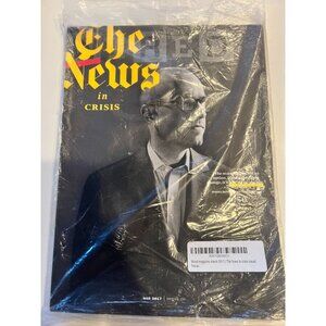 Wired Magazine March 2017 Issue "The News In Crisis" Billionaire vs. Bad Science